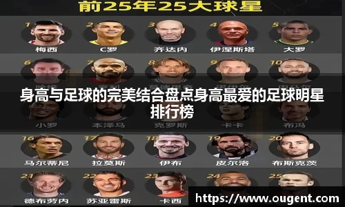 身高与足球的完美结合盘点身高最爱的足球明星排行榜